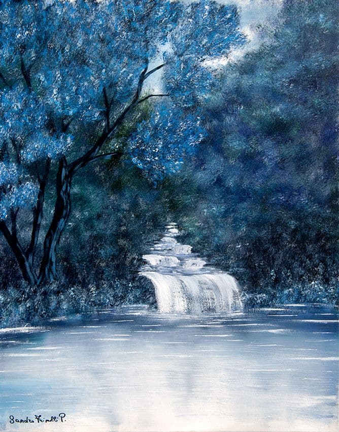 Oasis - 2022 - Acrilico su tela - cm.61x76