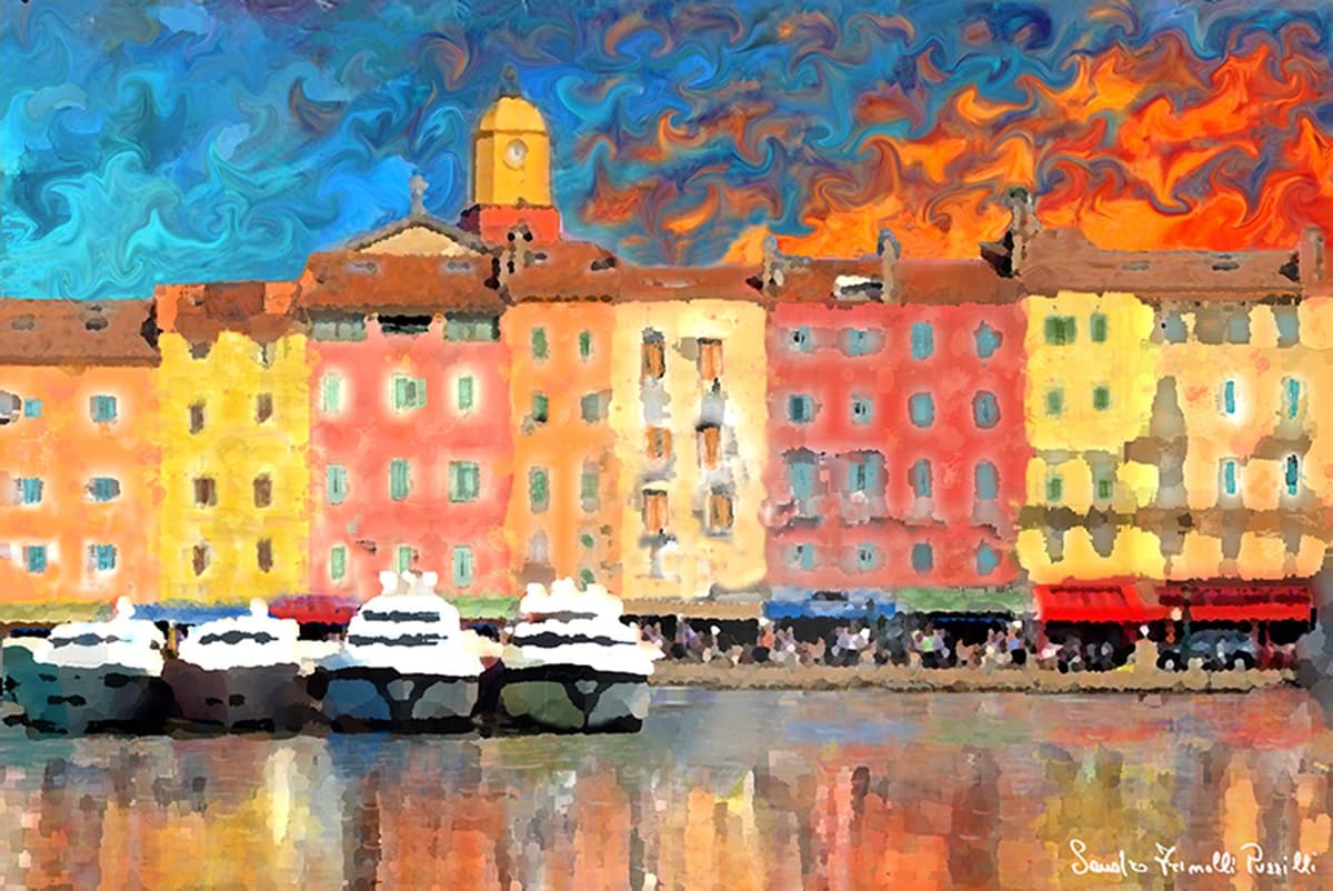 Saint Tropè - Stampa su carta fotografica - cm.70x50