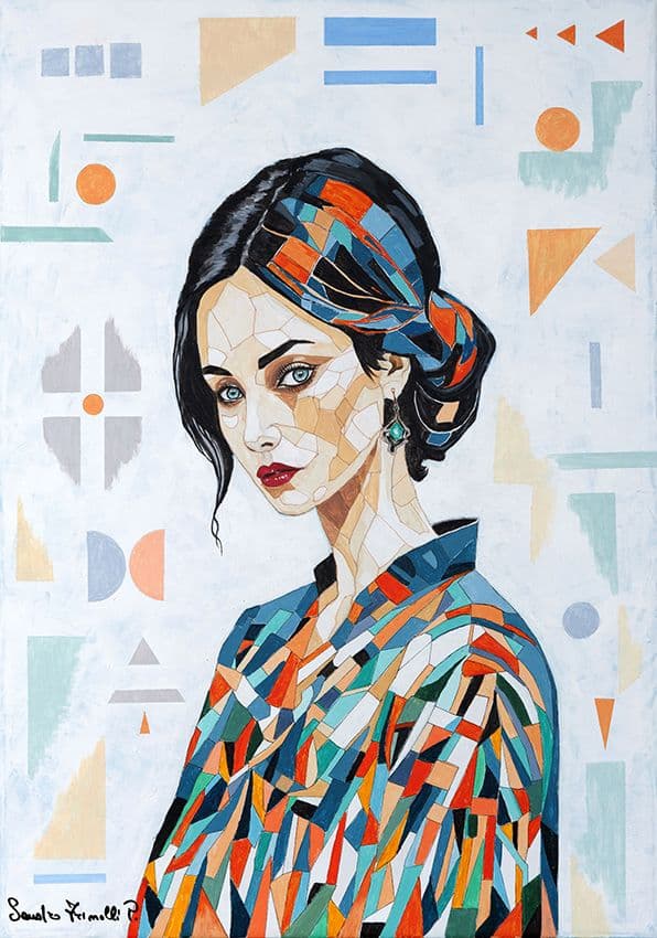 Elettra - 2026 - Acrilico su tela - cm. 50x70