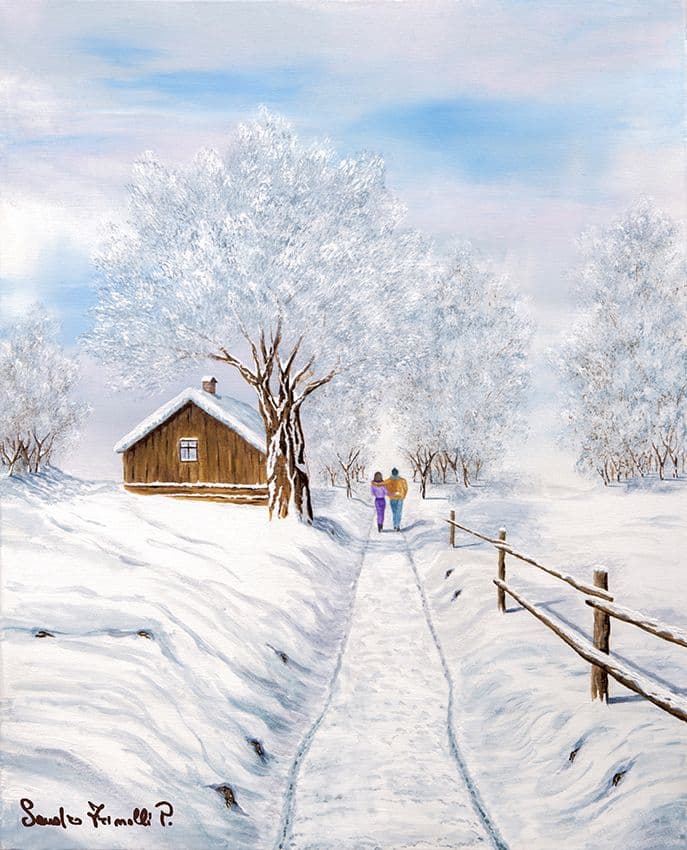 Paradise - 2023 - Acrilico su tela - cm.61X76