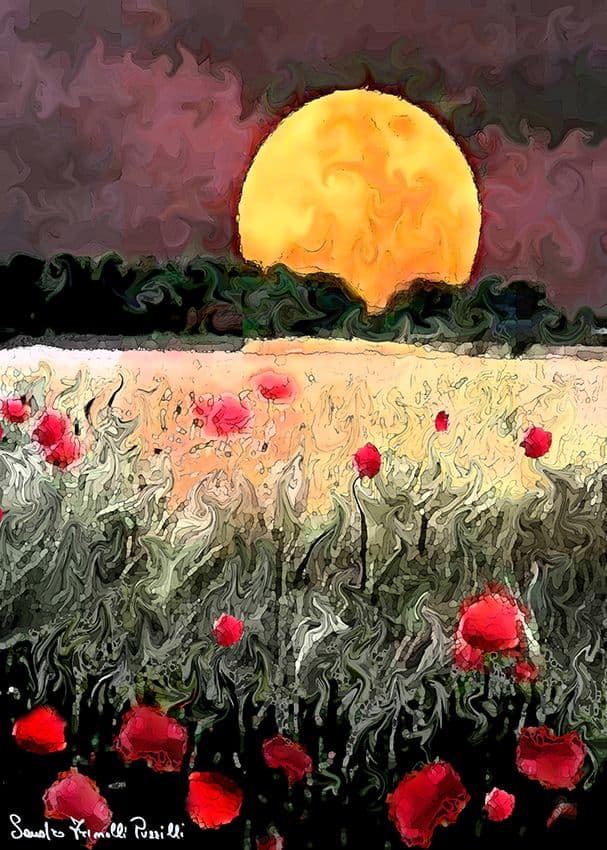 Favola rossa - Stampa su carta fotografica - cm.50x70